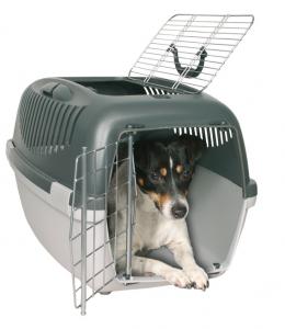 Transportbur Capri 3 Open, 40x38x61 cm, grå