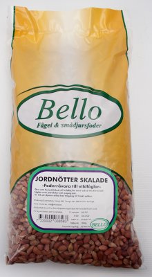 Jordnötter skalade 1 kg, Bello