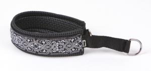 Halvstryp keltisk vit/silver