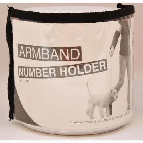 Nummerlappshållare för arm, Show Tech