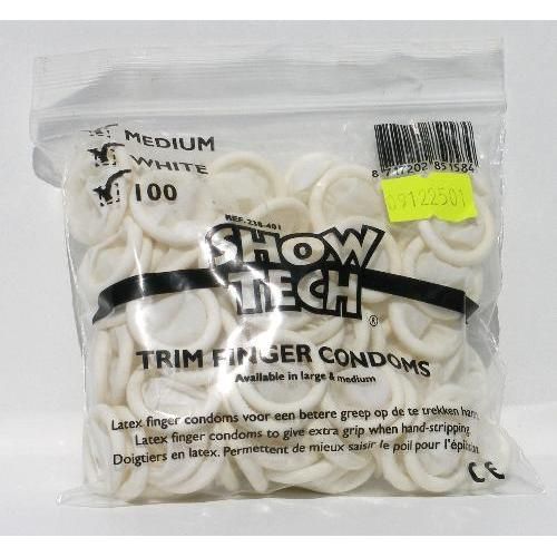 Trim-fingerskydd i Latex 100-pack