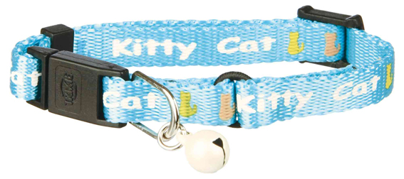 Junior kitten halsband, Kitty Cat med snabblås & bjällra