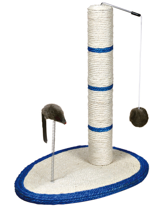 Klöspelare sisal på platta mus+boll H 50 cm