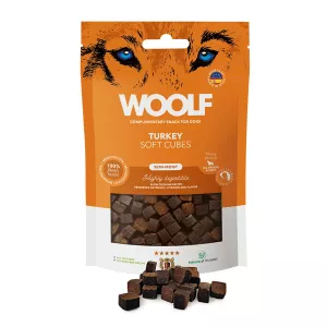 WOOLF Soft Cubes Turkey 100 g