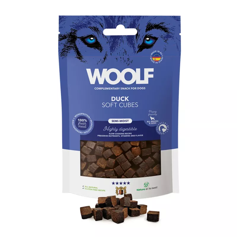 WOOLF Soft Cubes Duck 100 g