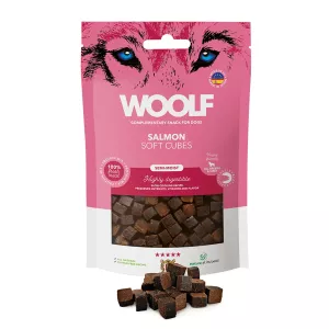 WOOLF Soft Cubes Salmon 100 g