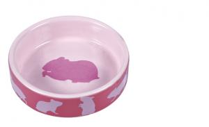 Matskål keramik motiv hamster 8 cm / 80 ml