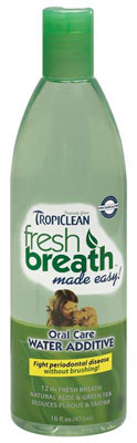 Tropiclean Fresh Breath Water Additive Original 473 ml