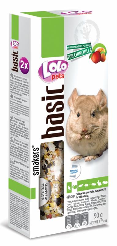 Lolo Smakers Chinchilla frukt/nöt 2-pack