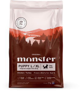 Monster Dog Original Puppy L/XL Chicken/Turkey