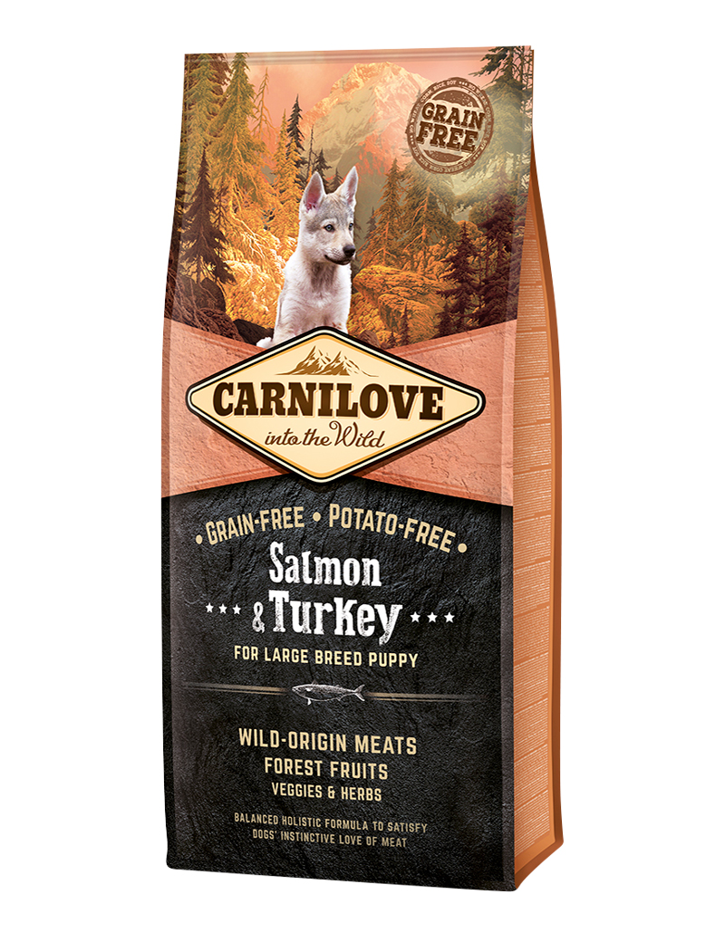 Carnilove Dog Salmon & Turkey Large Breed Puppy