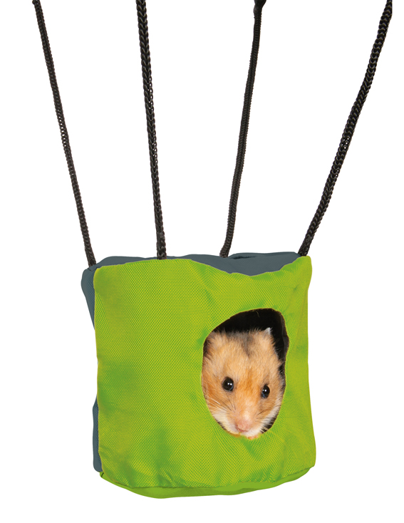 Hamsterkoja nylon hängande 9,5x10 cm