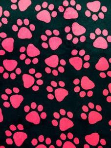 JUUNIK madrass svart/rosa tassar