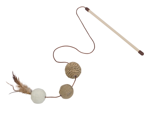 Kattspö med sisalbollar 25+46 cm