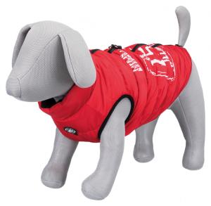 Saint-Malo täcke med sele, röd