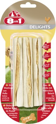 8in1 Delights Sticks Chicken, 3 st