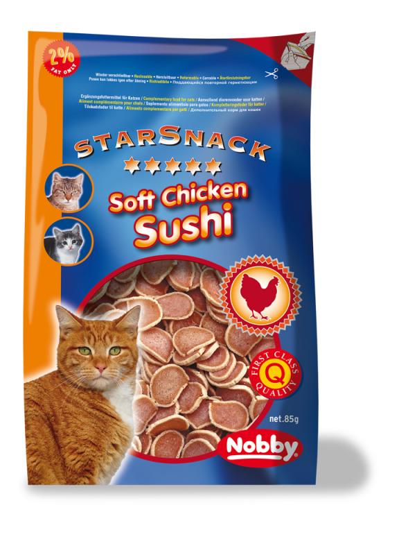 StarSnack Cat SoftChicken Sushi 85 g