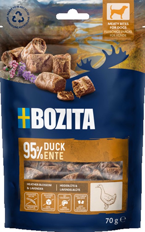 Bozita Snacks Meaty Bites Duck 70 g