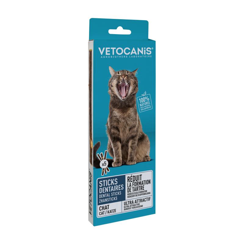 Vetocanis tuggstänger till katt 5-pack