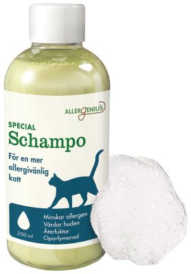 Allergenius Specialschampo Katt 250 ml