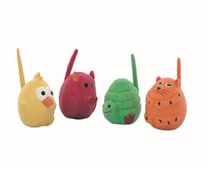 Latexdjur med svans 6 cm