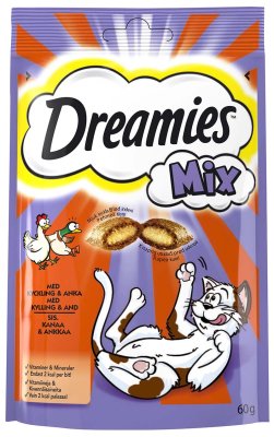 Dreamies Mix kyckling & anka 60 g