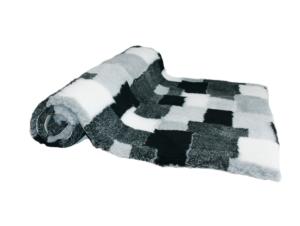 Maxifällen Patch svart/grå/vit