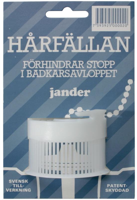 Hårfällan badkar