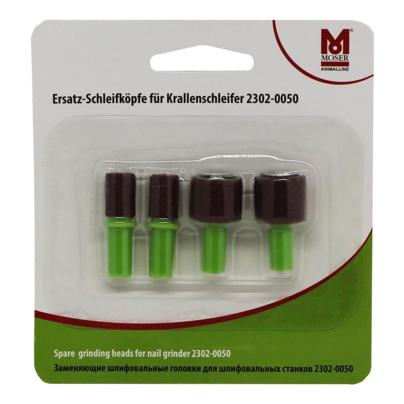 Sliprullar till kloslip Moser, 4-pack