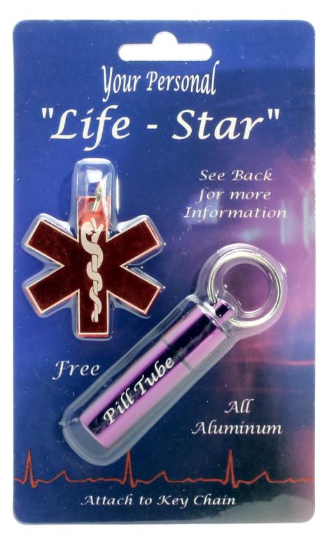 ID/piller tub i lättmetall LifeStar