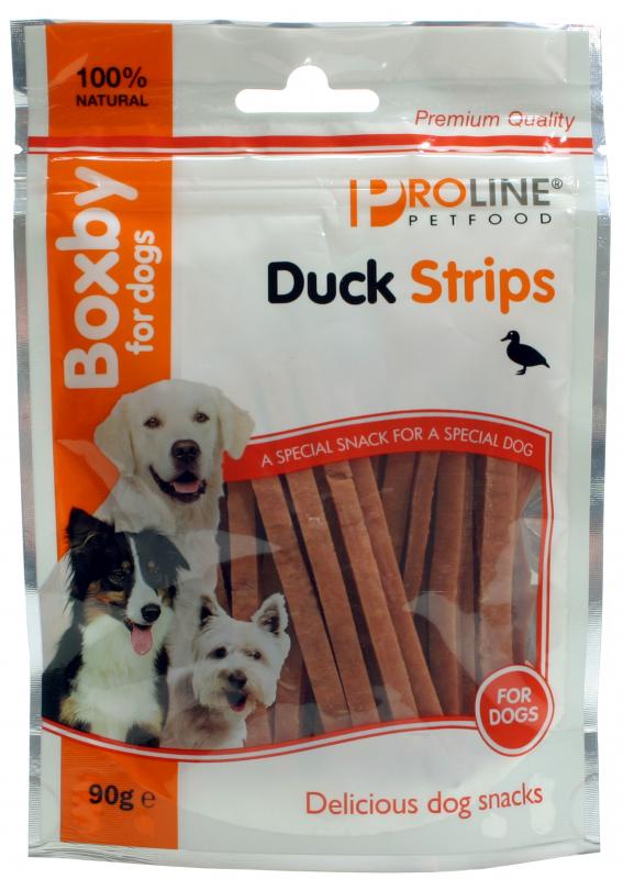 Boxby Proline Duck Strips 90 g