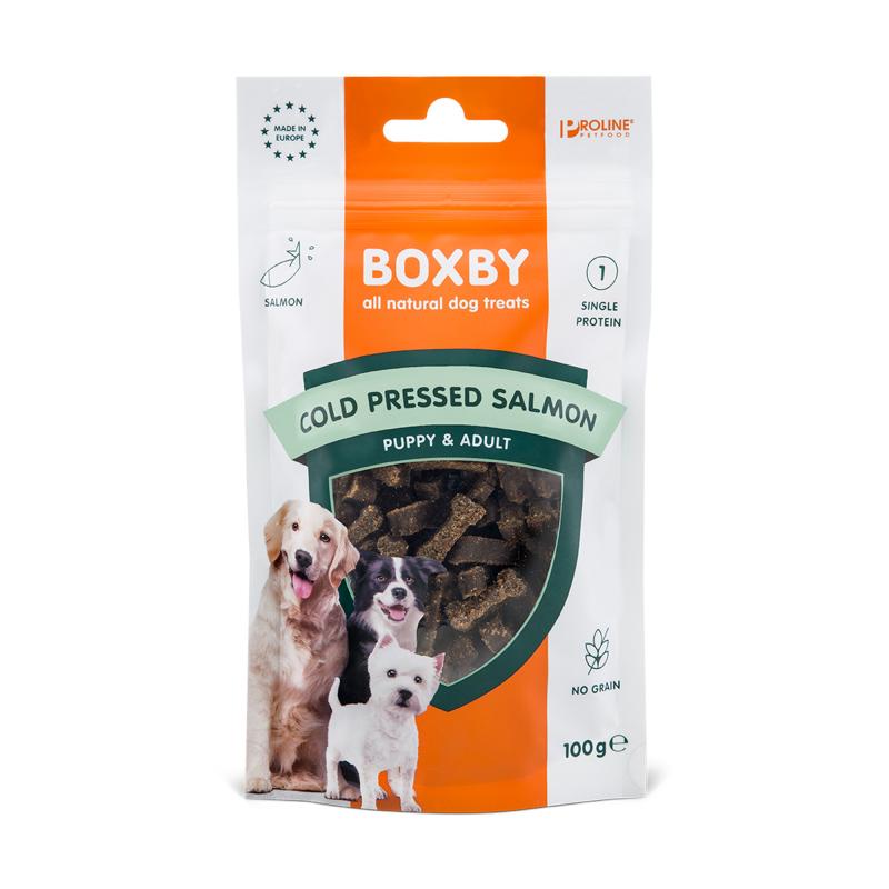Boxby Cold Pressed Grainfree Laxgodis 100 g