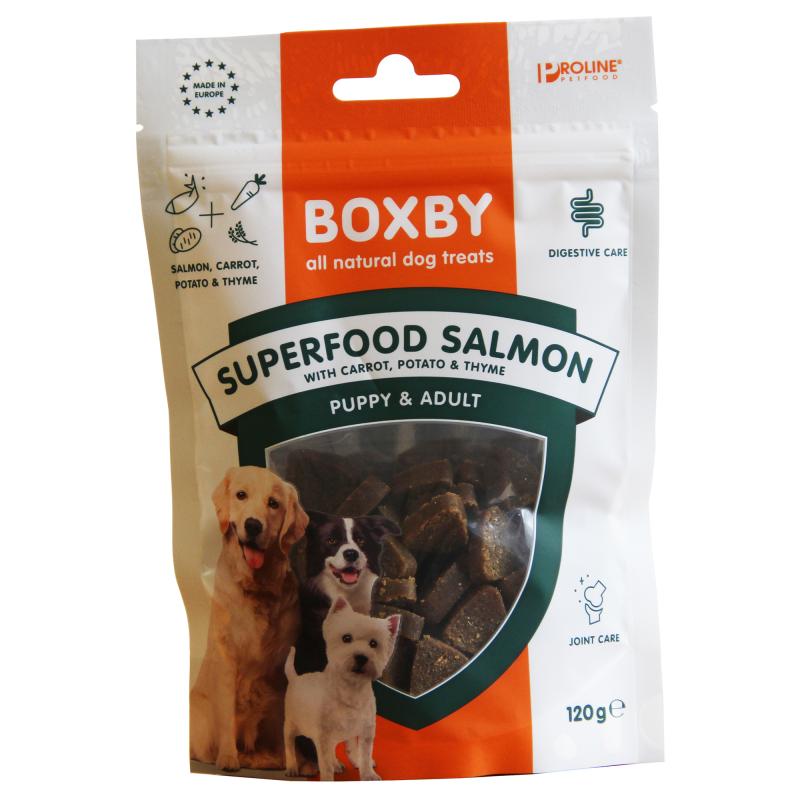 Boxby Superfood Salmon Treats 120 g