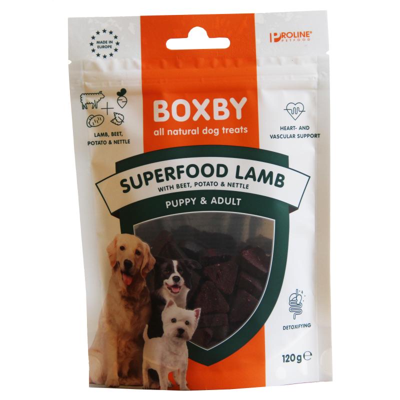 Boxby Superfood Lamb Treats 120 g