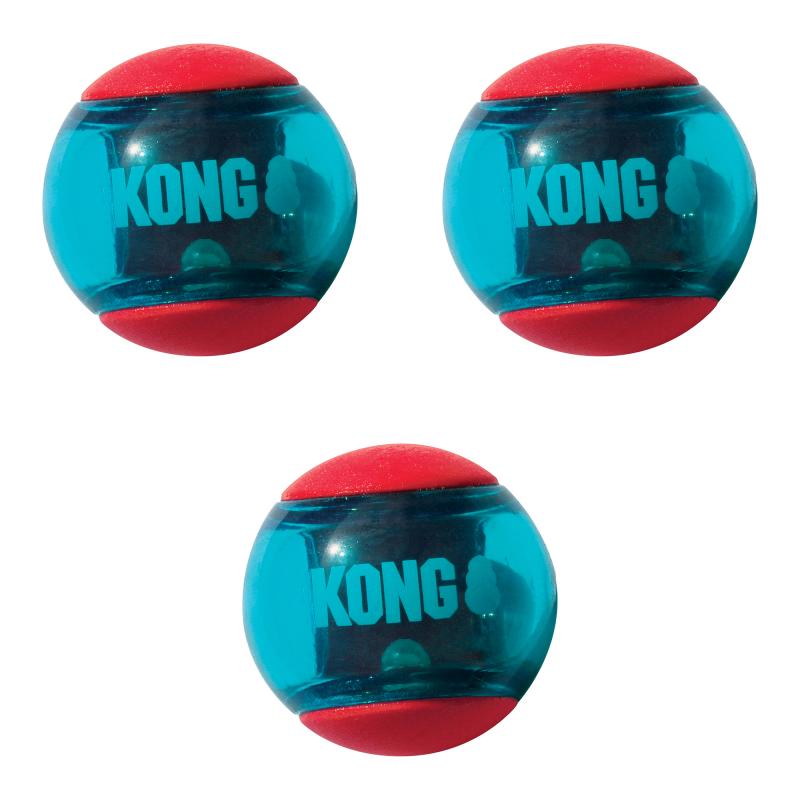 KONG Squeezz Action Red 3-pack