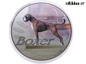 Dekal rund Boxer