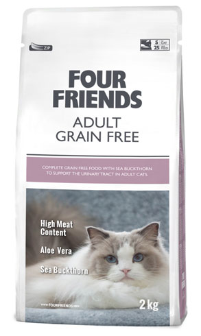 Four Friends Cat GrainFree Adult