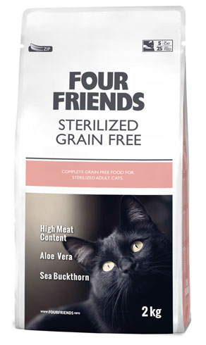 Four Friends Cat GrainFree Sterilized