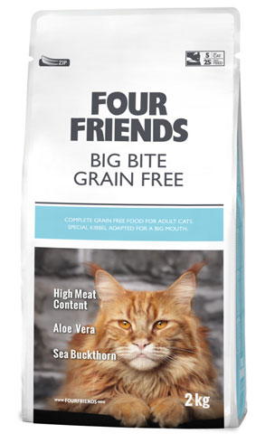 Four Friends Cat GrainFree Big Bite
