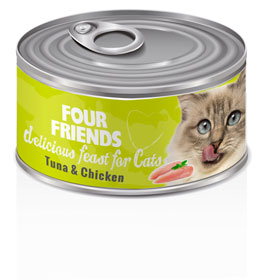 Four Friends Cat Tuna & Chicken 85 g