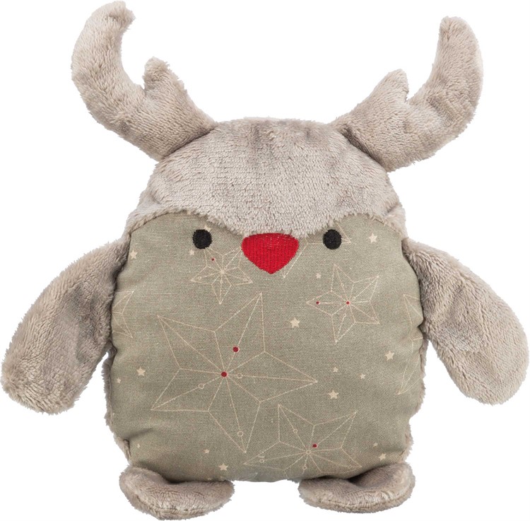 Xmas reindeer, fabric/plush 30 cm