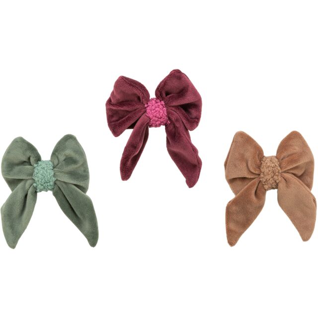 Xmas fluga/rosett till halsband 10 cm, mix