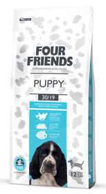 Four Friends Dog Puppy