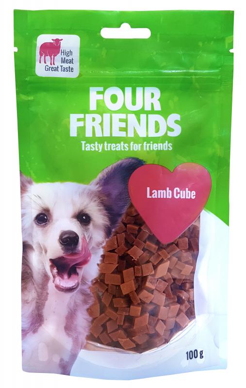 Four Friends Dog Lamb Cube
