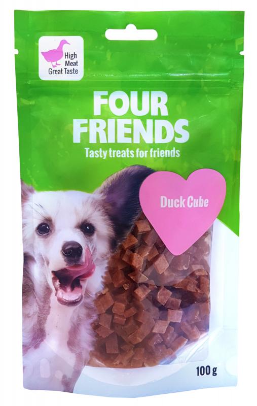 Four Friends Dog Duck Cube