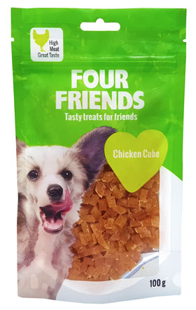 Four Friends Dog Chicken Cube