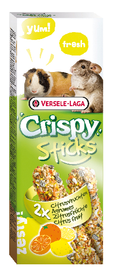 VL Crispy Sticks Marsvin/Chinchilla Citrus 2-p