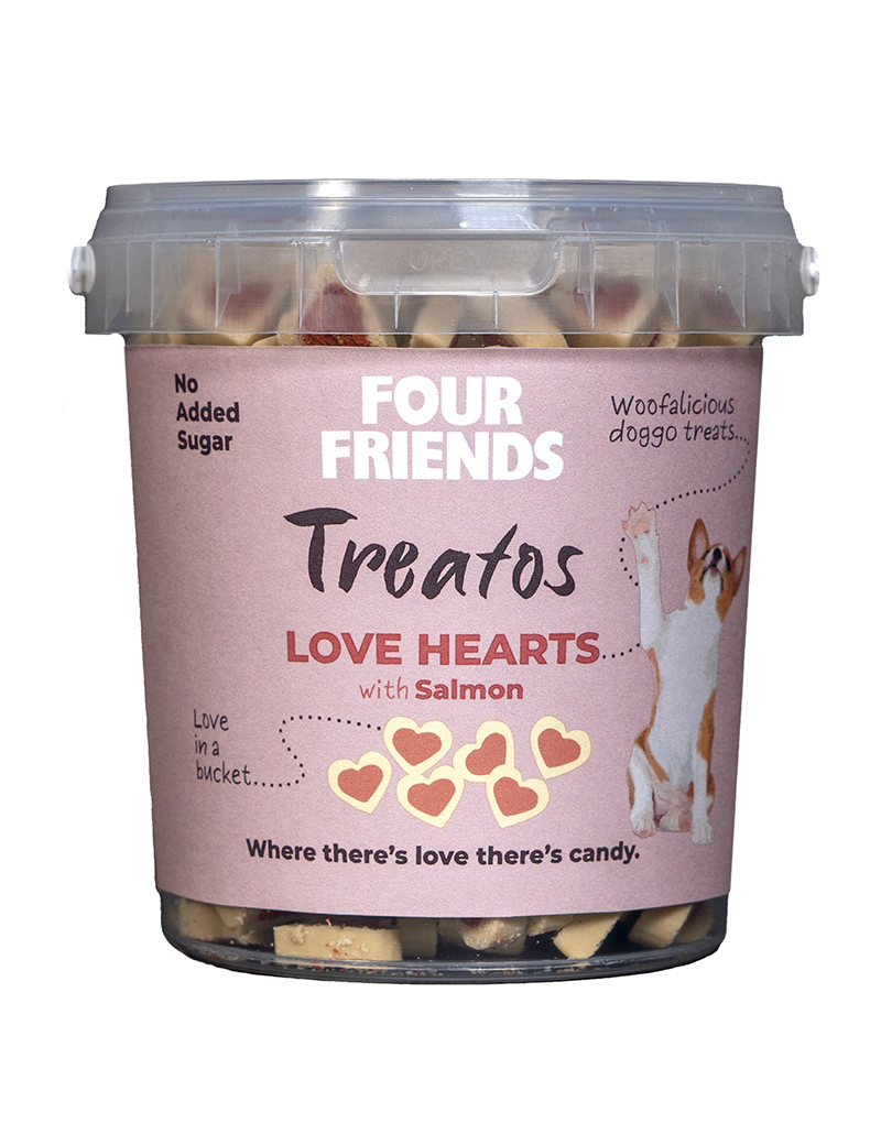 Four Friends Treatos Love Hearts 500 g
