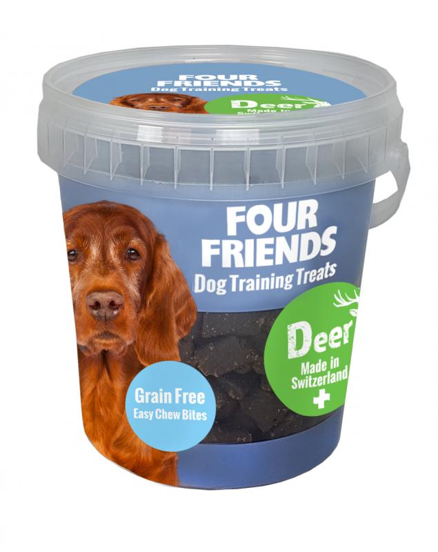 Four Friends Dog TrainingTreats Deer 400g
