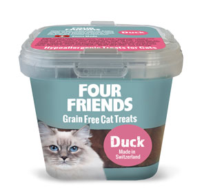 Four Friends Cat Treats Duck 100 g